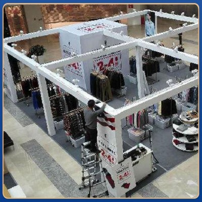 帝诚 展台设计搭建公司 灯光音响全设备租赁 一站式服务图2