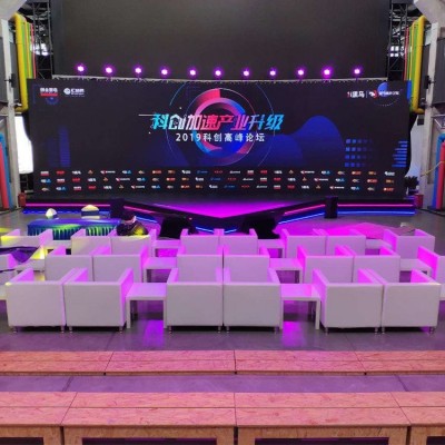 帝诚 无锡背景板租赁 舞台背景制作 会议背景墙搭建图2