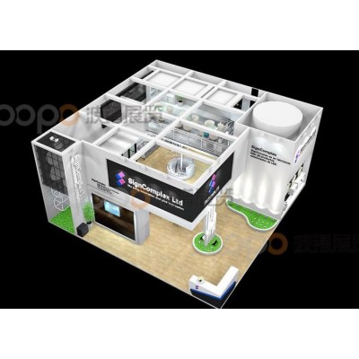 展会展厅搭建项目 本地展会承接公司 免费特装展台设计图5