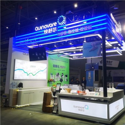 慕恒展览 2024医学年会 展台设计搭建 展览制作工厂 中小型展位制作图3