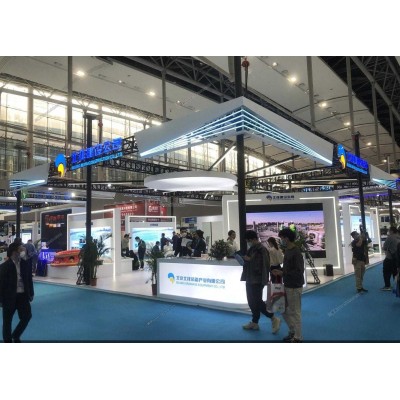 桁架展位搭建设计公司烘焙展览会展中心展台设计装修制作布置图3