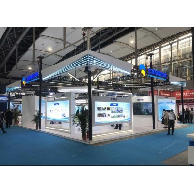 桁架展位搭建设计公司烘焙展览会展中心展台设计装修制作布置图4