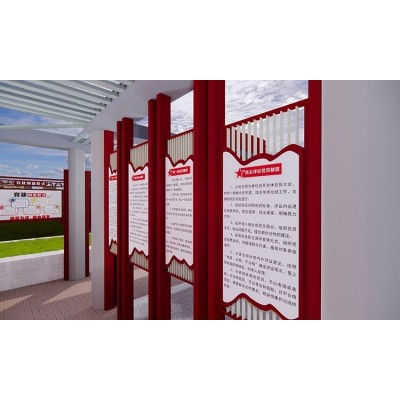 文化长廊设计/创意展厅设计/店铺装修设计/企业形象设计图5