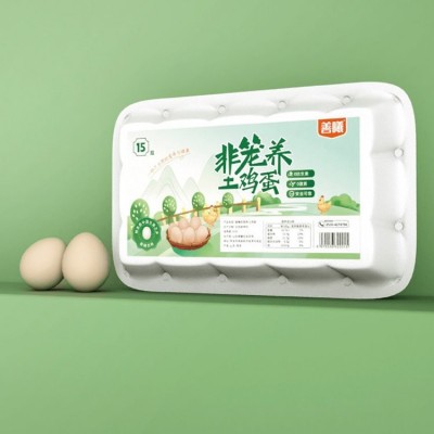 土鸡蛋包装设计 农产品食品包装标签设计升级定制图4