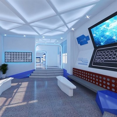 企业展示会展台搭建设计 展厅设计装饰 服装展台设计搭建图4