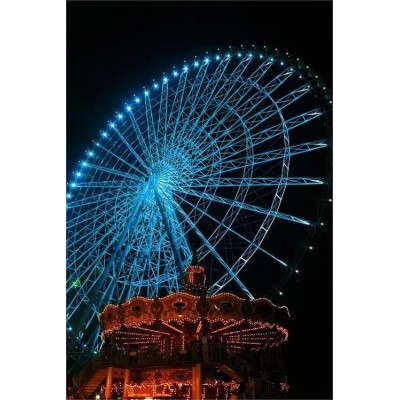 地标广告 重庆摩天轮户外LED大屏应援 企业营销推广找朝闻通图3