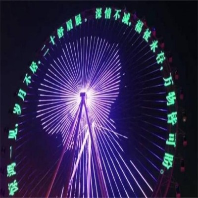 地标广告 重庆摩天轮户外LED大屏应援 企业营销推广找朝闻通图2