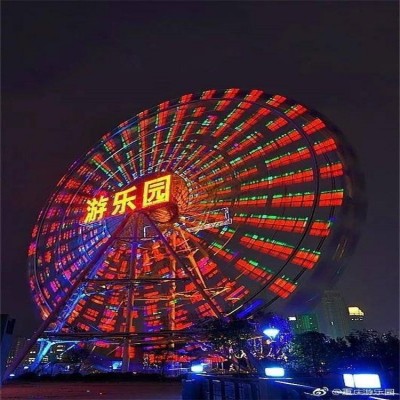 地标广告 重庆摩天轮户外LED大屏应援 企业营销推广找朝闻通图4