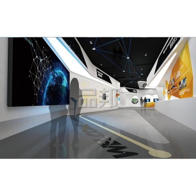 品邦展会展厅设计，展览展示设计策划服务，展厅搭建-烽火科技展图5