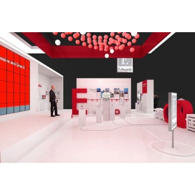 展台设计搭建-展览会设计策划服务-展厅装修图3