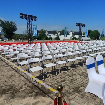 信阳桌椅租赁 出租会议长条桌 就找华熠厂家服务图4