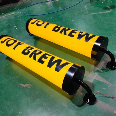 禾臣广告手工LED霓虹灯 定制焊接安装 强抗风5年寿命图5