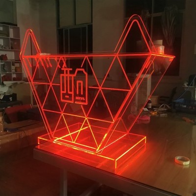 禾臣广告手工LED霓虹灯 定制焊接安装 强抗风5年寿命