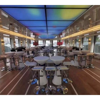 发光吧桌 商务洽谈桌椅租赁 遥控发`光吧柱吧凳出租摆放图3