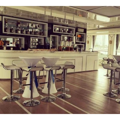 发光吧桌 商务洽谈桌椅租赁 遥控发`光吧柱吧凳出租摆放图4