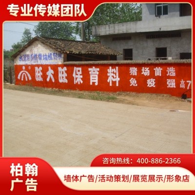 湖南长沙移动户外墙体广告 柏翰公司制作 效果好 质保一年图5
