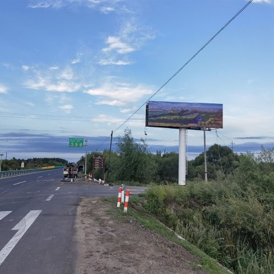 广告单立柱户外大型广告牌 双面立柱厂家 钢结构擎天柱 广告塔定制图2