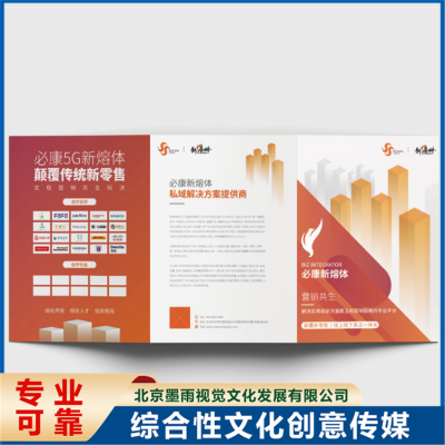 宣传册 用户手册设计小折页 DM单页 源头厂家 墨雨图5