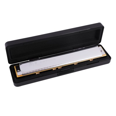 纪念版国光口琴24孔复音C调口琴 成人初学吹奏乐器28孔重 音口琴图5