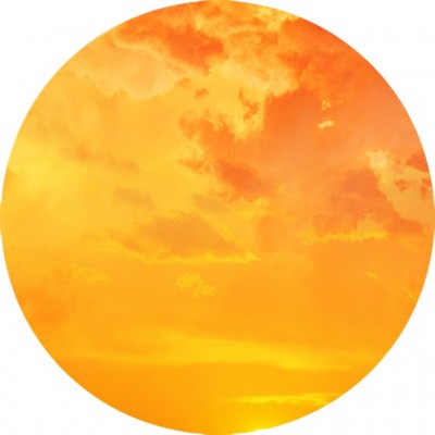 太阳能夕阳落日灯箱铝合金网红打卡led发光黄昏背景创意户外防水图5