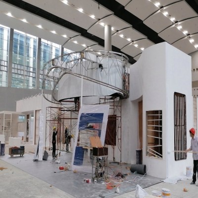 大型展览制作搭建工厂 主场摊位策划搭建商 16年的经验厂家图5