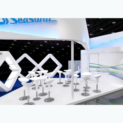 美国展台设计 拉斯维加斯国际包装机械展览会展位设计搭建公司图4
