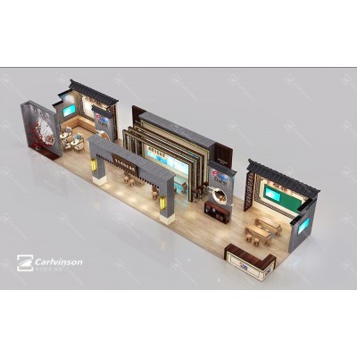 南昌展台设计-卡尔文森出品-育灵童
