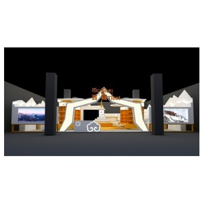 艺术节西藏展位图3