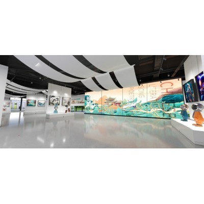 广州市工贸技师学院展厅图2