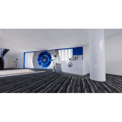 凌翔磁浮展厅展台设计+施工图5