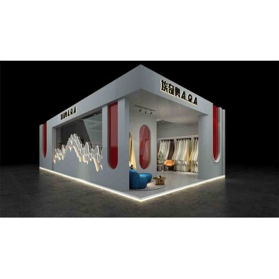 AQA-上海家纺展-展台设计搭建-易采展览公司