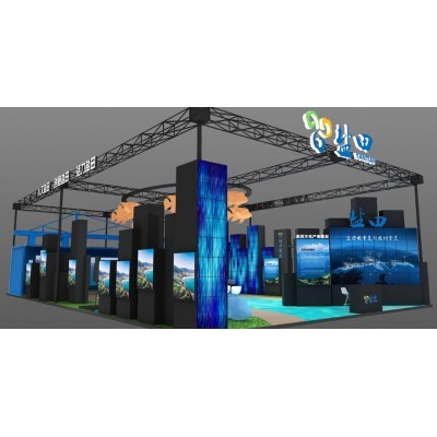 文博会盐田区展位设计搭建图2