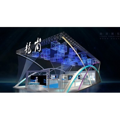 文博会龙岗区展位设计搭建图2