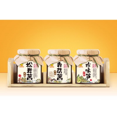 来伊份-拌饭酱伴手礼包装创意设计