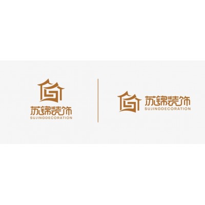 苏锦装饰标志设计