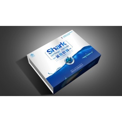 鲨鱼软骨 医药保健品包装设计图5