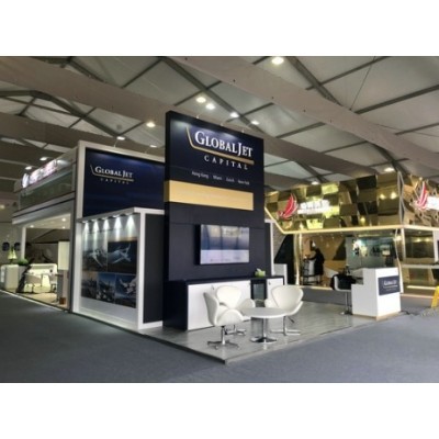 2019年04月亚洲公务航空展2019-GlobalJet展区图4