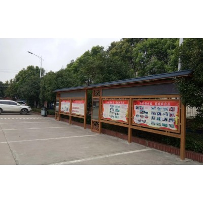 仿古式宣传栏加工