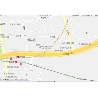 上海新国际博览中心地图