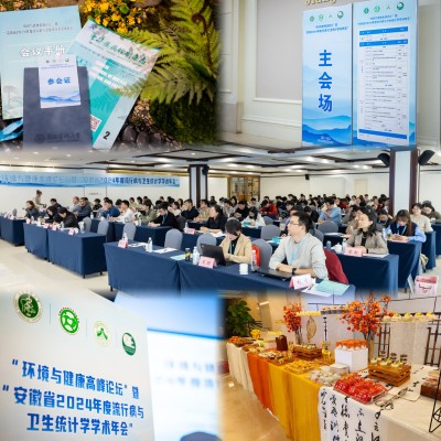“环境与健康高峰论坛”暨“安徽省2024年度流行病与卫生统计学学术年会"