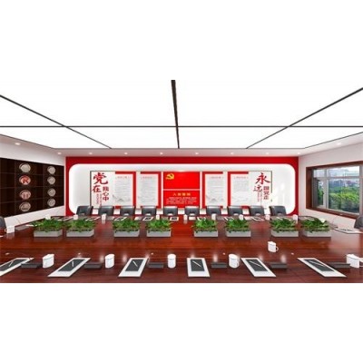展馆展厅设计装修-党建活动中心图4