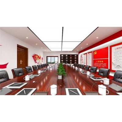 展馆展厅设计装修-党建活动中心图2