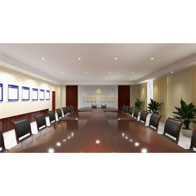 展馆展厅设计装修-党员活动室图2