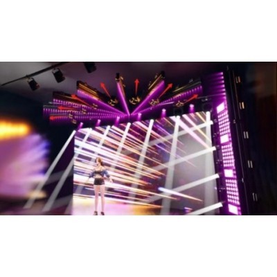 光彩鲜艳多色舞台灯光图4