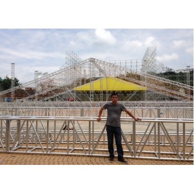 广东云浮音乐会雨蓬灯光架图5