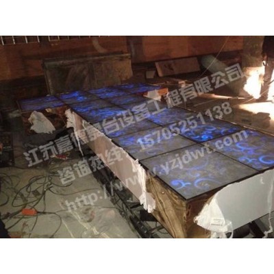 T型玻璃台面升降舞台图4