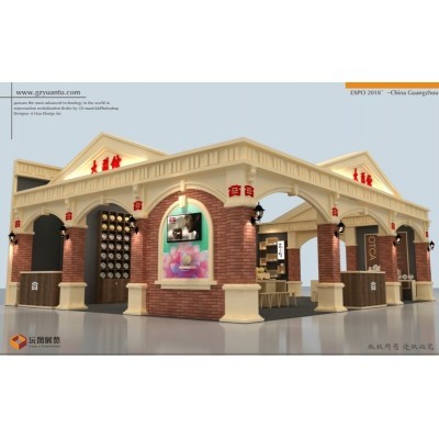 大益深圳展效果图图4