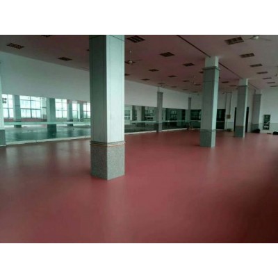 塑胶地板展示