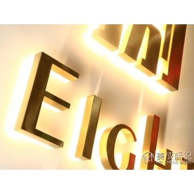 金属精工背光字图3