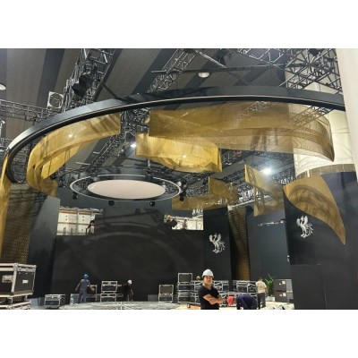 2023年广州车展雷克萨斯位安装现场